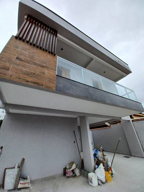 Foto 1 de Casa de Condomínio com 3 Quartos à venda, 65m² em Boqueirão, Praia Grande