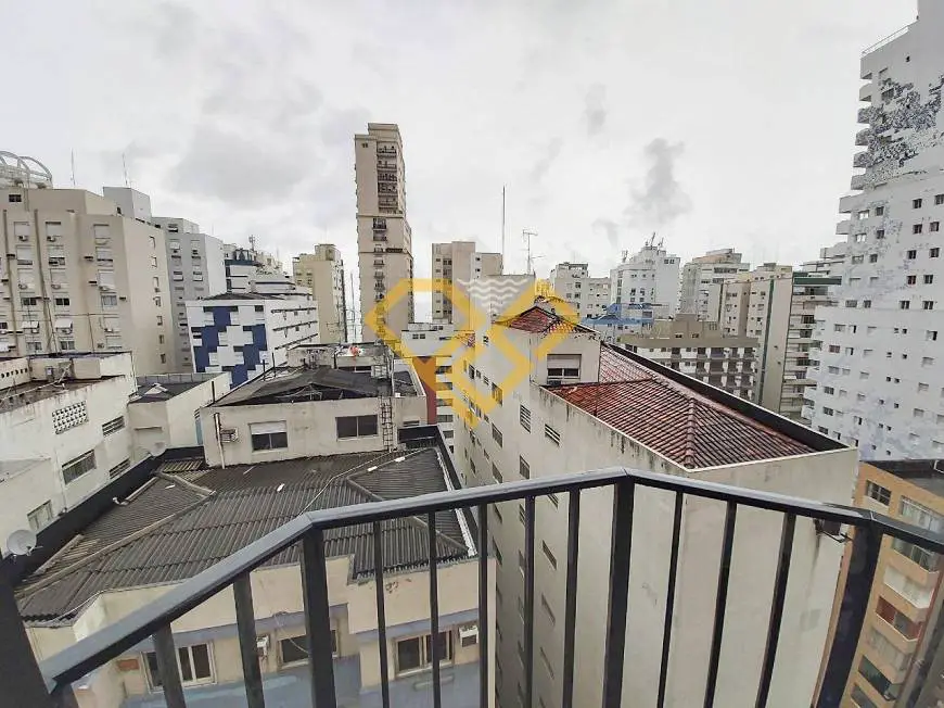 Foto 4 de Flat com 1 Quarto para alugar, 37m² em Gonzaga, Santos
