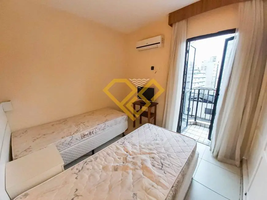 Foto 5 de Flat com 1 Quarto para alugar, 37m² em Gonzaga, Santos