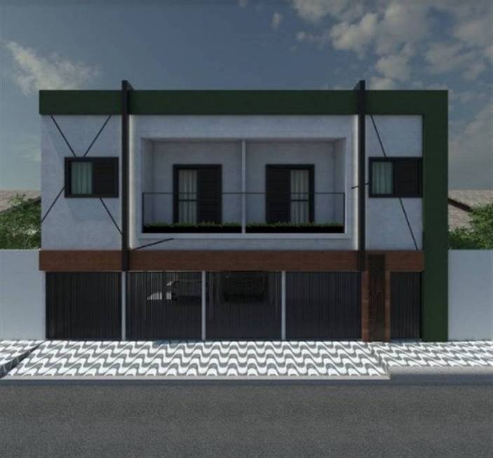 Foto 1 de Casa com 2 Quartos à venda, 51m² em Vila Caicara, Praia Grande