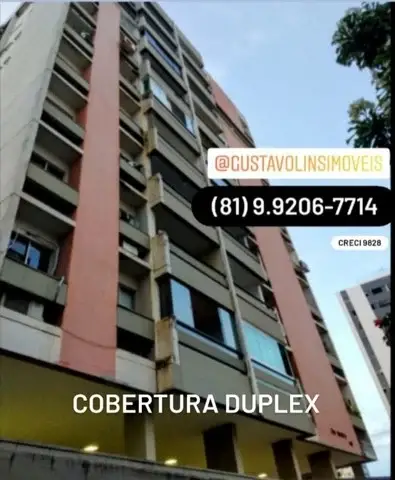 Foto 1 de Cobertura com 4 Quartos à venda, 215m² em Casa Amarela, Recife