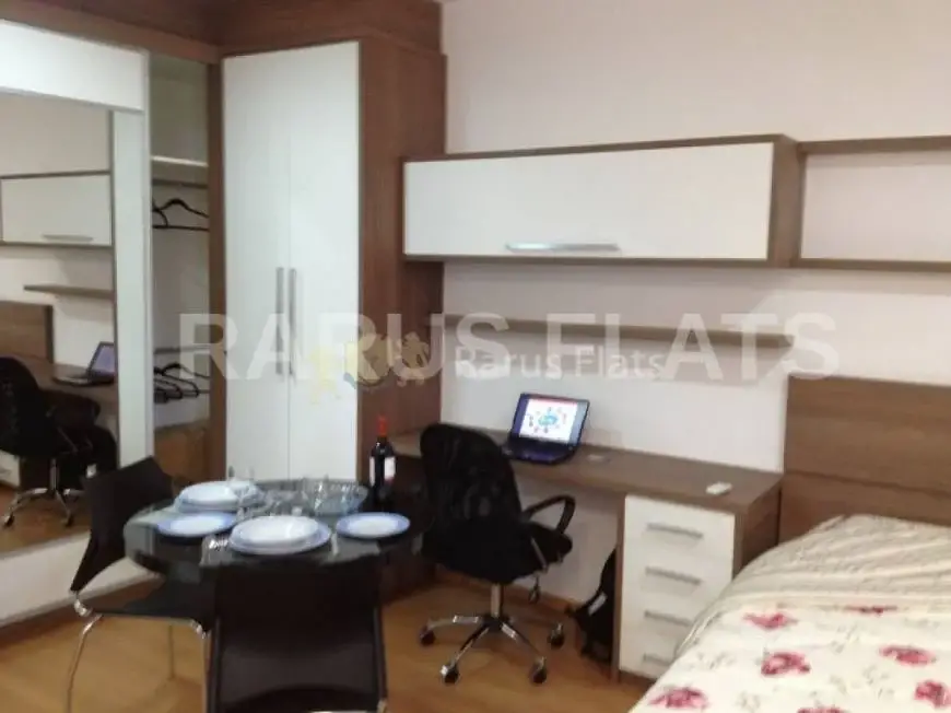Foto 1 de Flat com 1 Quarto para alugar, 36m² em Brooklin, São Paulo