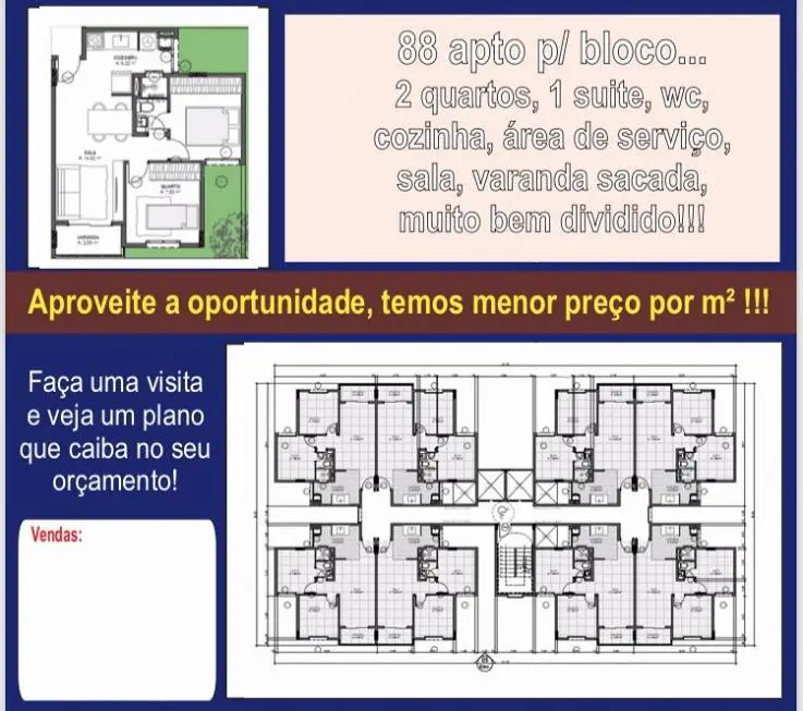Foto 4 de Apartamento com 2 Quartos à venda, 47m² em Cristo Redentor, Fortaleza
