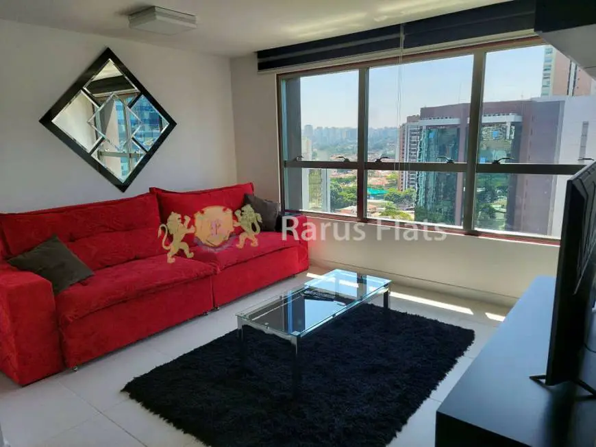Foto 3 de Flat com 1 Quarto para alugar, 70m² em Brooklin, São Paulo