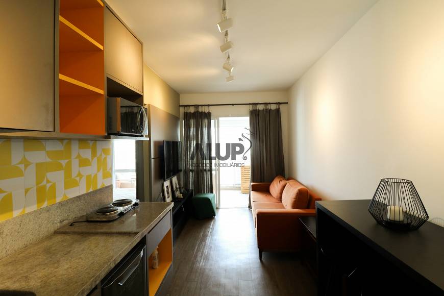 Foto 2 de Apartamento com 1 Quarto à venda, 41m² em Cidade Monções, São Paulo