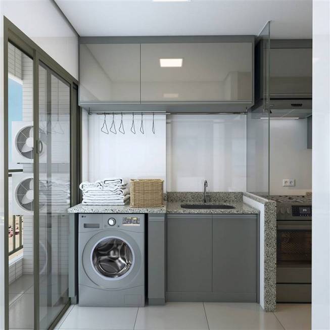 Foto 2 de Apartamento com 2 Quartos à venda, 88m² em Canto do Forte, Praia Grande
