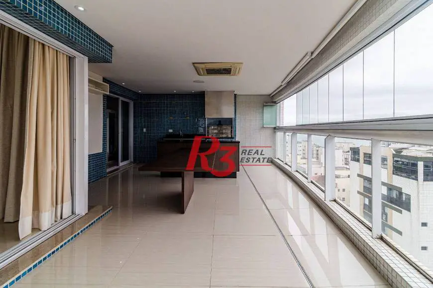 Foto 1 de Apartamento com 4 Quartos para venda ou aluguel, 255m² em Aparecida, Santos