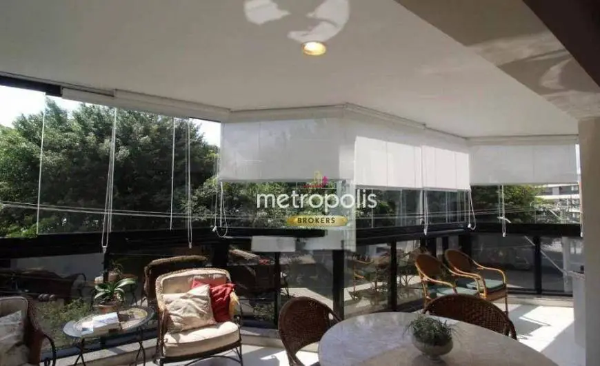 Foto 2 de Apartamento com 4 Quartos para venda ou aluguel, 218m² em Jardim São Caetano, São Caetano do Sul