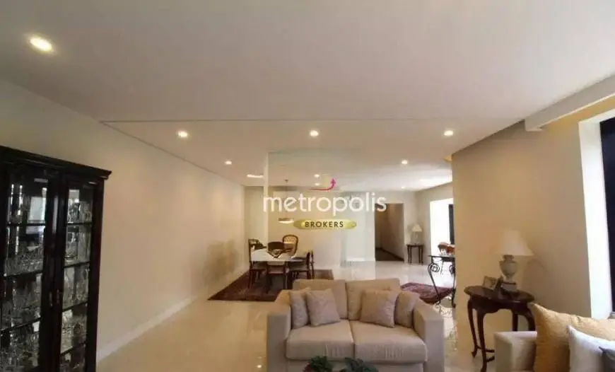 Foto 4 de Apartamento com 4 Quartos para venda ou aluguel, 218m² em Jardim São Caetano, São Caetano do Sul