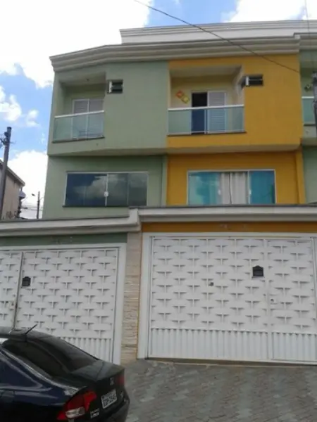 Foto 1 de Sobrado com 3 Quartos para alugar, 190m² em Vila Curuçá, Santo André