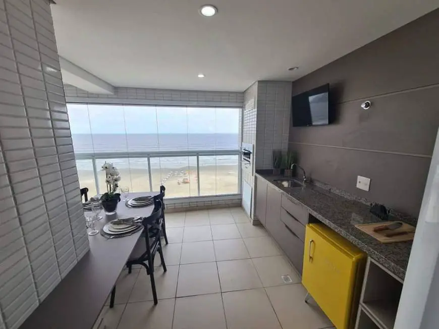 Foto 3 de Apartamento com 3 Quartos à venda, 111m² em Boqueirão, Praia Grande