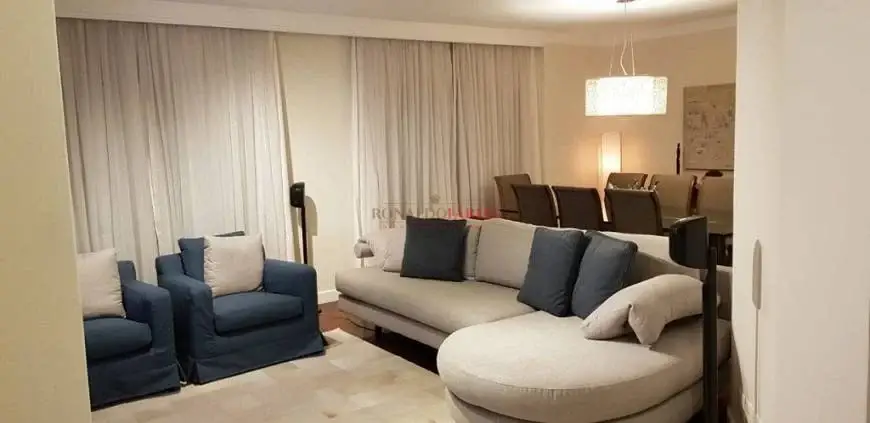 Foto 1 de Apartamento com 3 Quartos para alugar, 160m² em Indianópolis, São Paulo