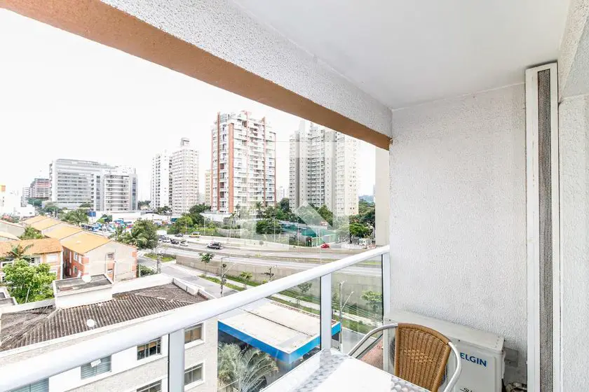 Foto 5 de Apartamento com 1 Quarto para alugar, 37m² em Brooklin, São Paulo