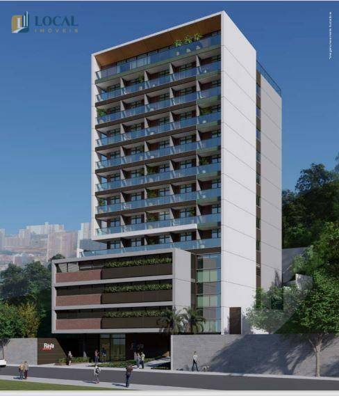 Foto 3 de Apartamento com 1 Quarto à venda, 34m² em Cascatinha, Juiz de Fora