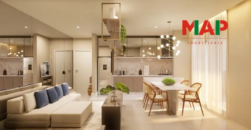Foto 3 de Apartamento com 2 Quartos à venda, 70m² em São Francisco, Curitiba