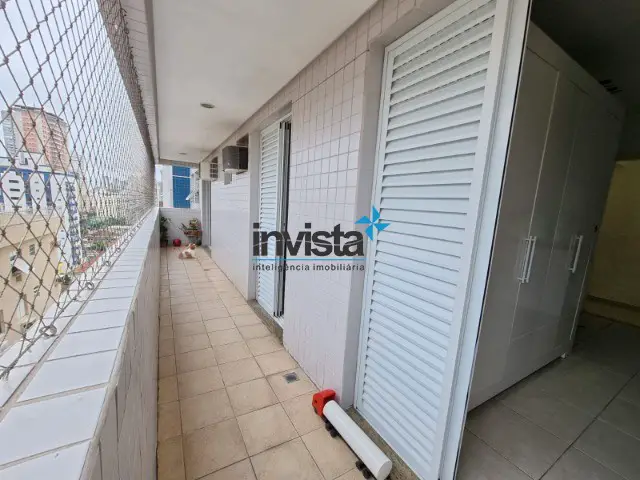 Foto 3 de Apartamento com 3 Quartos à venda, 90m² em Gonzaga, Santos