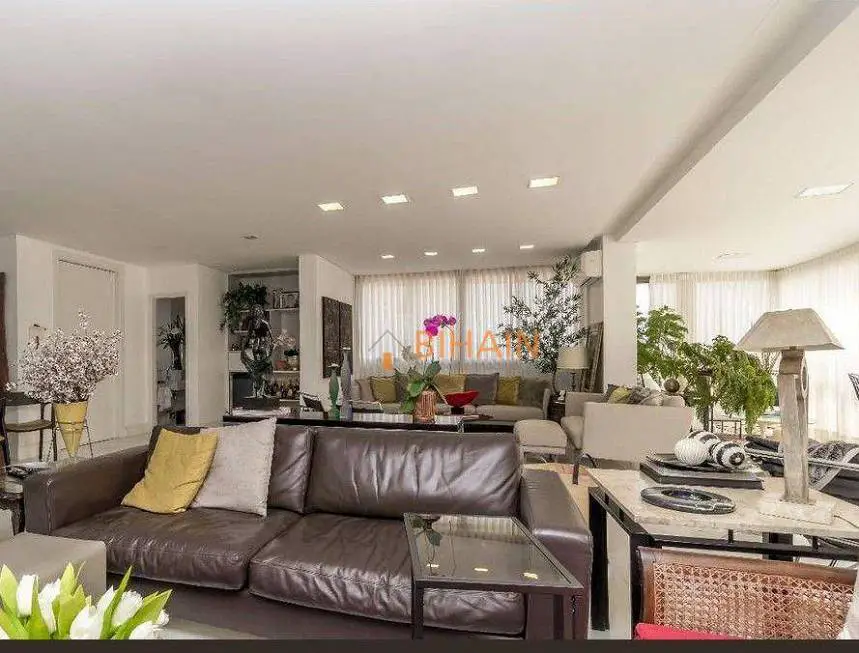 Foto 3 de Apartamento com 3 Quartos para venda ou aluguel, 212m² em Santa Lúcia, Belo Horizonte