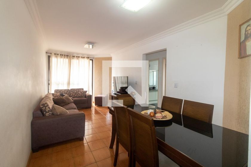 Foto 1 de Apartamento com 3 Quartos para alugar, 84m² em Vila Assuncao, Santo André