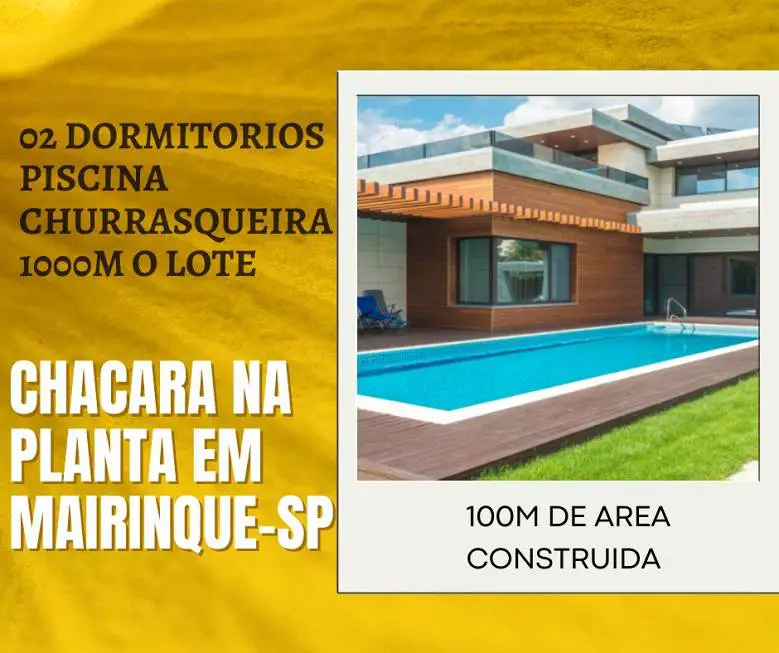Foto 1 de Casa de Condomínio com 2 Quartos à venda, 1000m² em Centro, Mairinque