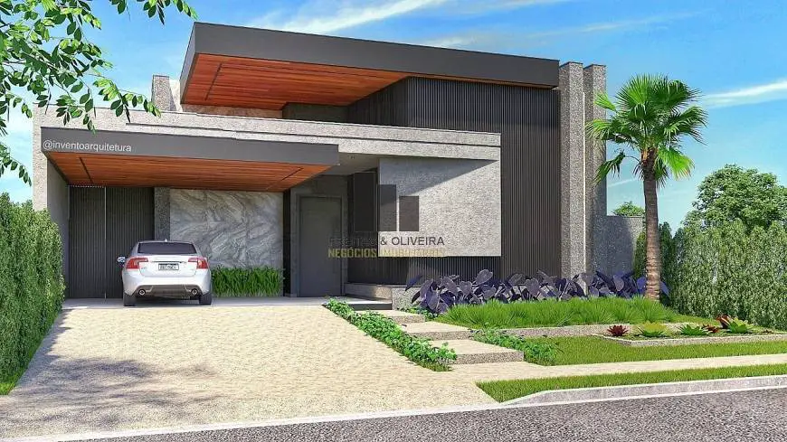 Foto 1 de Casa de Condomínio com 3 Quartos à venda, 450m² em Residencial Eco Village I, São José do Rio Preto