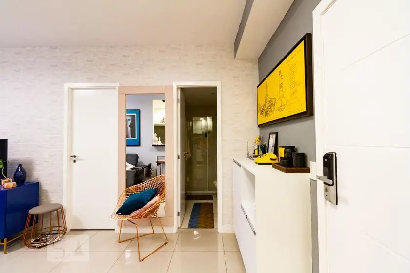 Foto 3 de Apartamento com 1 Quarto para alugar, 51m² em Brooklin, São Paulo