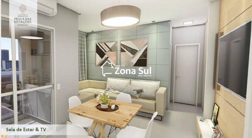 Foto 2 de Apartamento com 2 Quartos à venda, 47m² em Vila Redentora, São José do Rio Preto