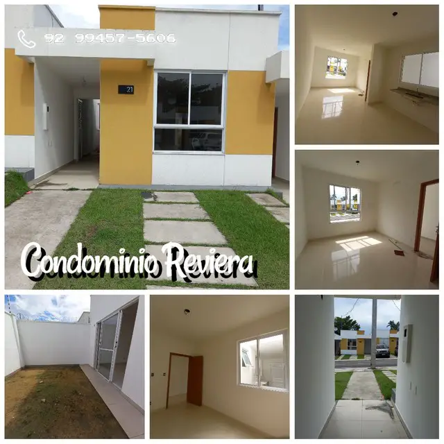 Foto 1 de Casa de Condomínio com 2 Quartos à venda, 72m² em Parque Dez de Novembro, Manaus