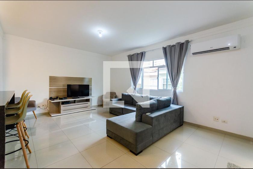 Foto 2 de Casa de Condomínio com 3 Quartos para alugar, 150m² em Boqueirão, Santos