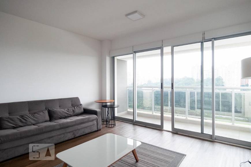 Foto 4 de Apartamento com 1 Quarto para alugar, 58m² em Chácara Santo Antônio, São Paulo