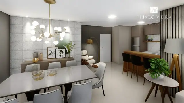 Foto 3 de Apartamento com 2 Quartos à venda, 94m² em Barreiros, São José