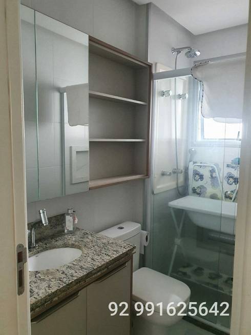 Foto 2 de Apartamento com 2 Quartos para alugar, 73m² em Morada do Sol, Manaus
