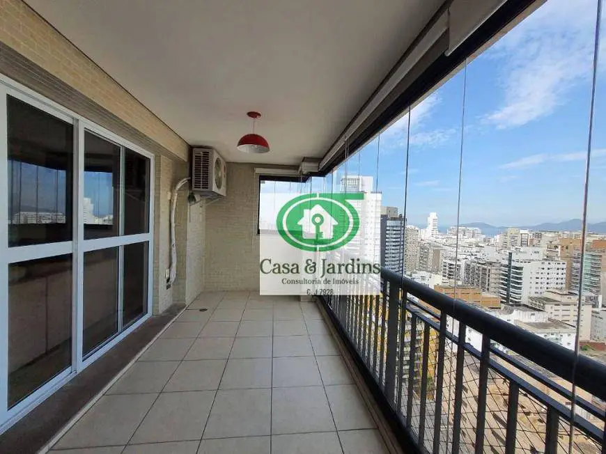 Foto 1 de Apartamento com 3 Quartos para alugar, 234m² em Boqueirão, Santos