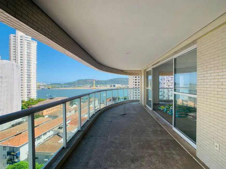 Foto 1 de Apartamento com 4 Quartos à venda, 189m² em Ponta da Praia, Santos