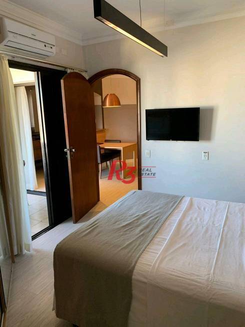 Foto 4 de Apartamento com 1 Quarto à venda, 50m² em Gonzaga, Santos