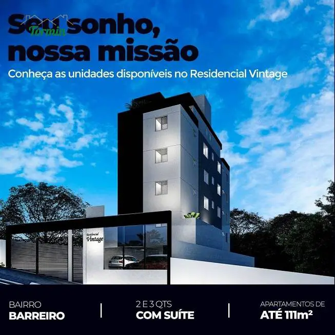 Foto 1 de Apartamento com 2 Quartos à venda, 54m² em Brasil Industrial, Belo Horizonte