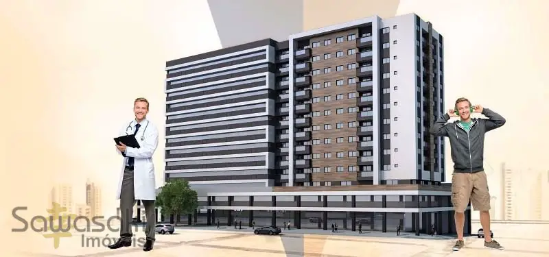 Foto 3 de Apartamento com 2 Quartos à venda, 63m² em Pinheirinho, Curitiba