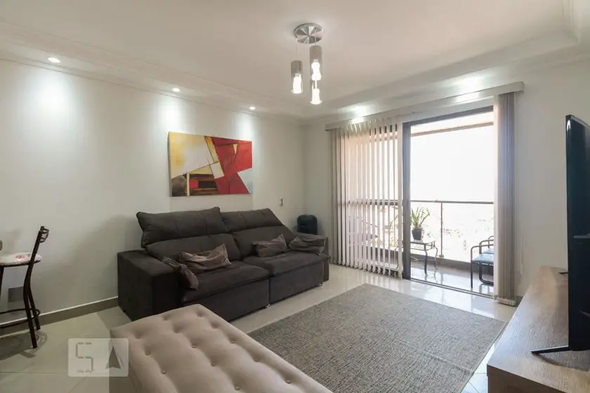 Foto 3 de Apartamento com 3 Quartos para alugar, 121m² em Jardim Anália Franco, São Paulo