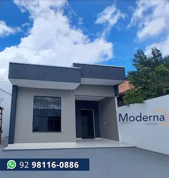 Foto 1 de Casa com 3 Quartos à venda, 80m² em Flores, Manaus
