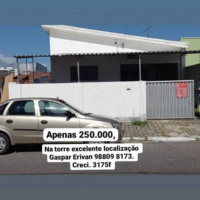 Foto 1 de Casa com 3 Quartos à venda, 99m² em Torre, João Pessoa