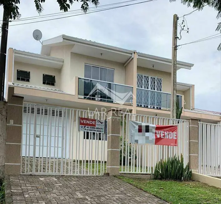 Foto 1 de Sobrado com 3 Quartos à venda, 150m² em Cruzeiro, São José dos Pinhais