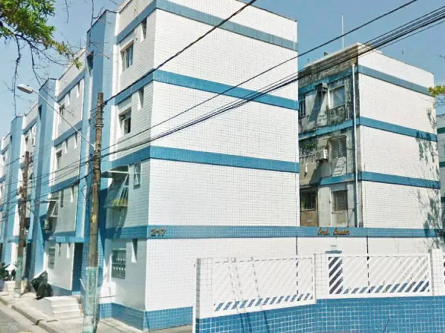 Foto 1 de Apartamento com 1 Quarto à venda, 30m² em Aparecida, Santos