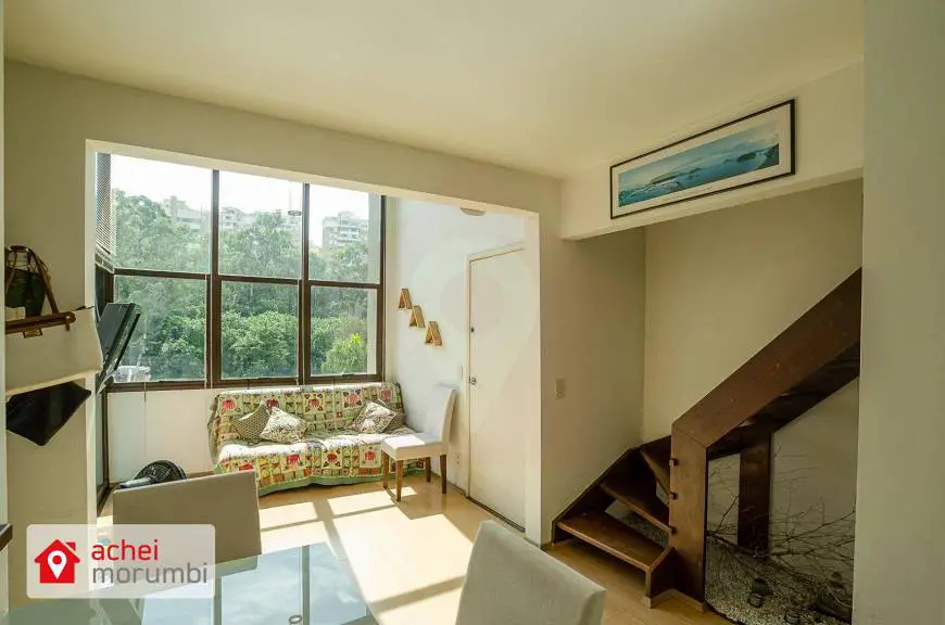 Foto 1 de Apartamento com 1 Quarto para venda ou aluguel, 66m² em Morumbi, São Paulo