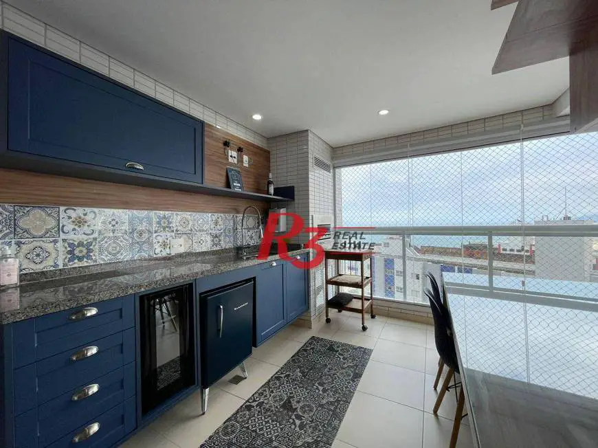 Foto 2 de Apartamento com 2 Quartos à venda, 86m² em Boqueirão, Praia Grande