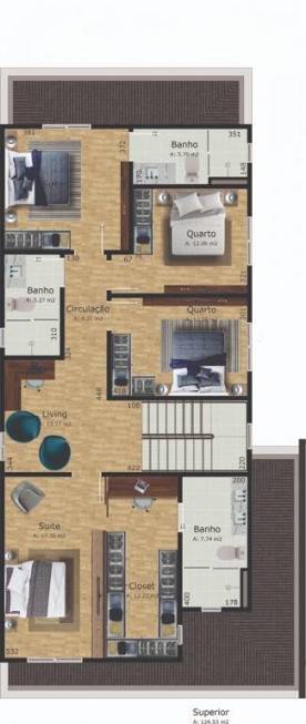 Foto 3 de Casa com 4 Quartos à venda, 271m² em Glória, Joinville