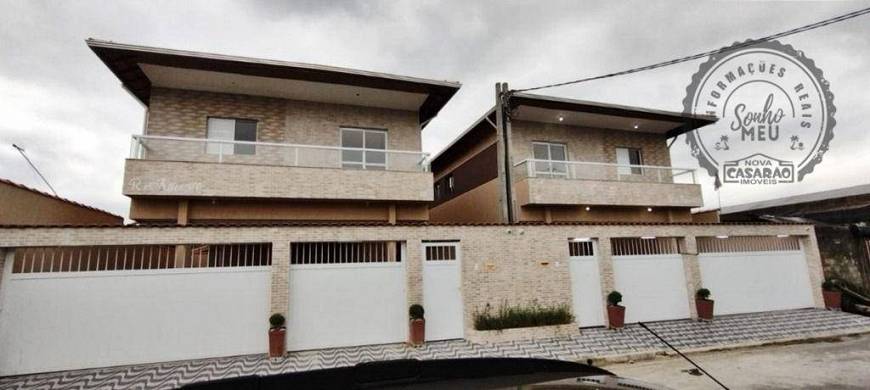 Foto 1 de Casa de Condomínio com 2 Quartos à venda, 53m² em Ribeirópolis, Praia Grande