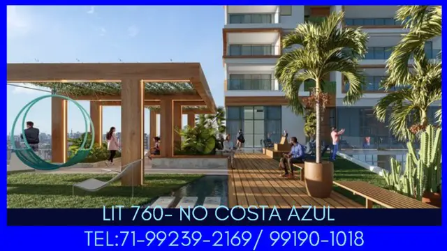 Foto 1 de Apartamento com 1 Quarto à venda, 25m² em Costa Azul, Salvador