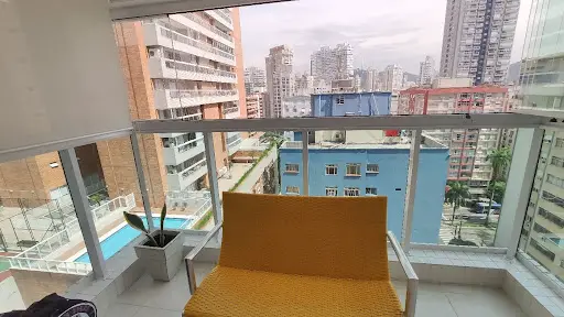 Foto 2 de Apartamento com 1 Quarto à venda, 52m² em Gonzaga, Santos