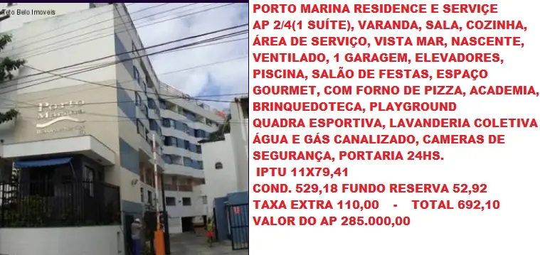 Foto 1 de Apartamento com 2 Quartos à venda, 55m² em Rio Vermelho, Salvador