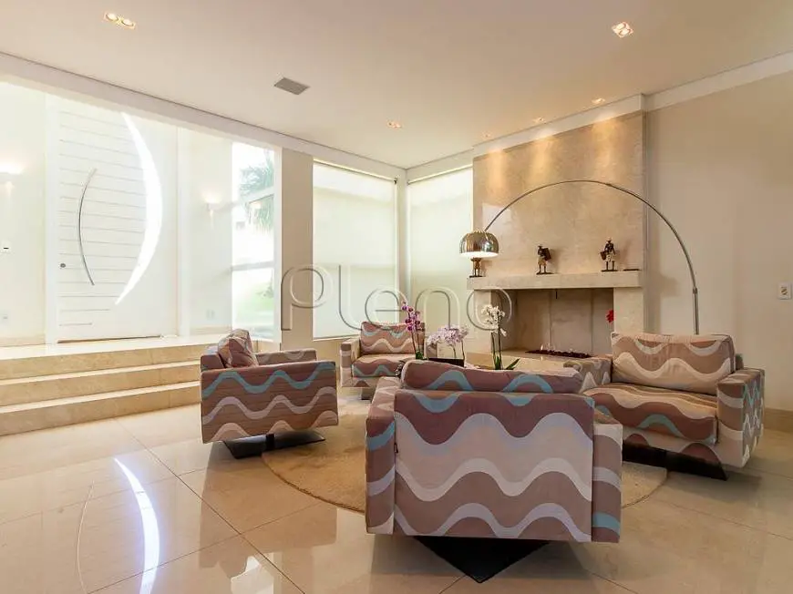 Foto 3 de Casa de Condomínio com 6 Quartos à venda, 1010m² em Loteamento Alphaville Campinas, Campinas