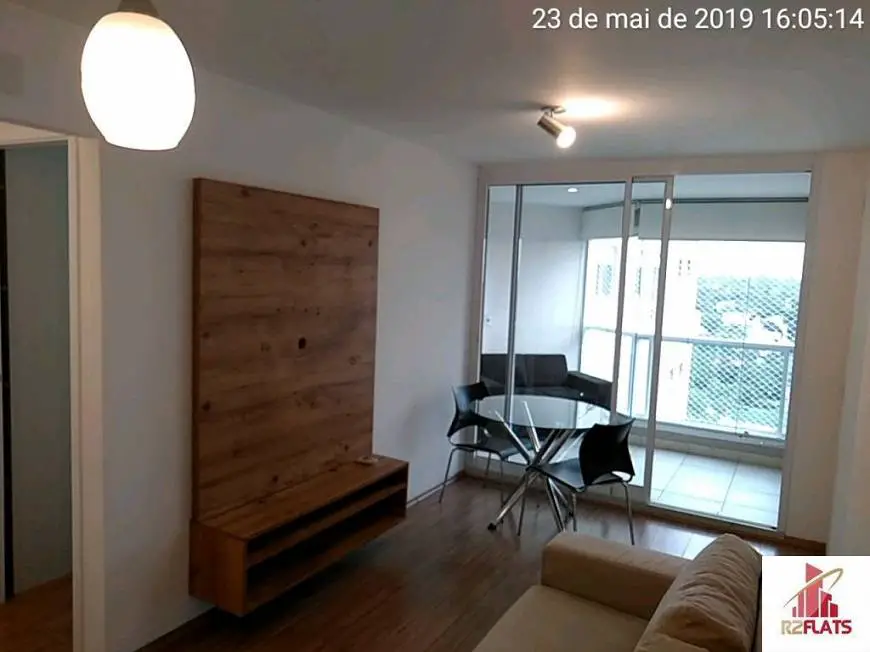 Foto 2 de Flat com 1 Quarto à venda, 49m² em Campo Belo, São Paulo